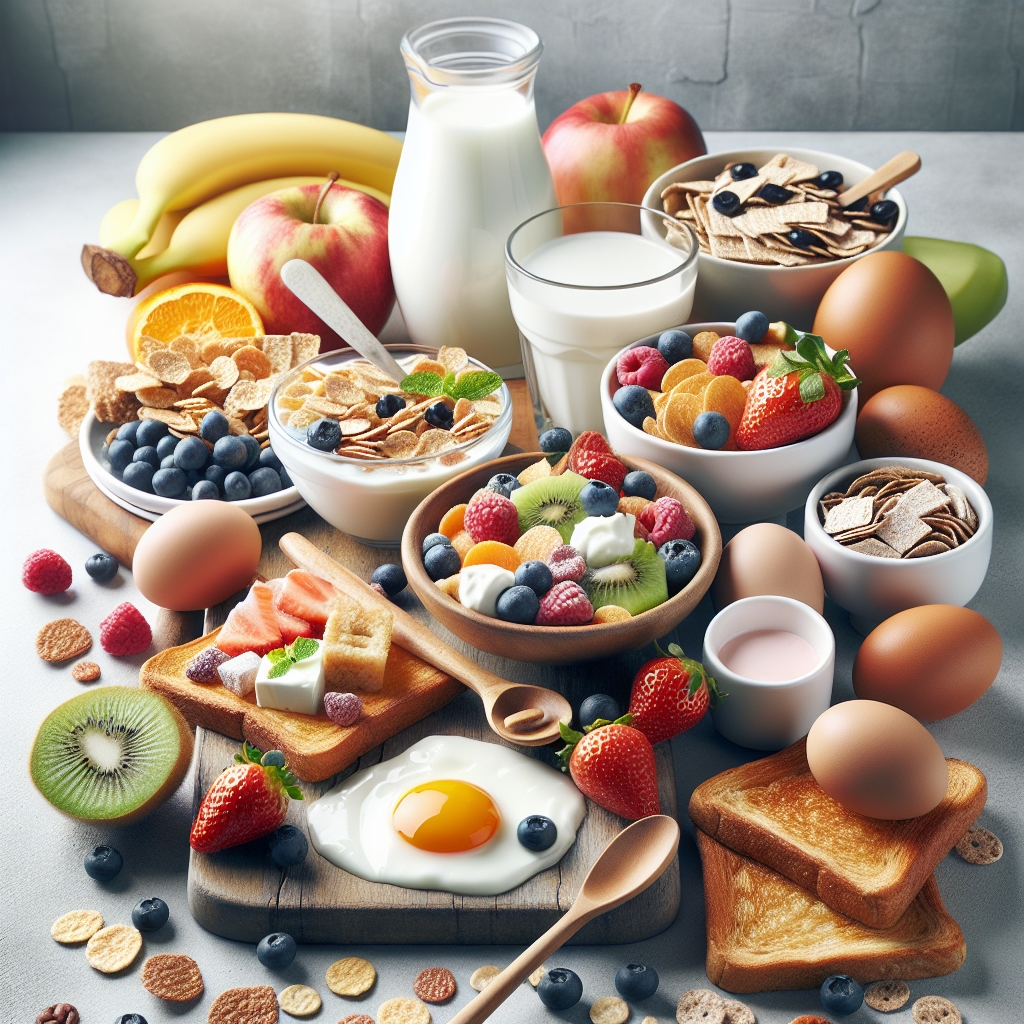 Pomysły na zdrowe i szybkie śniadania.