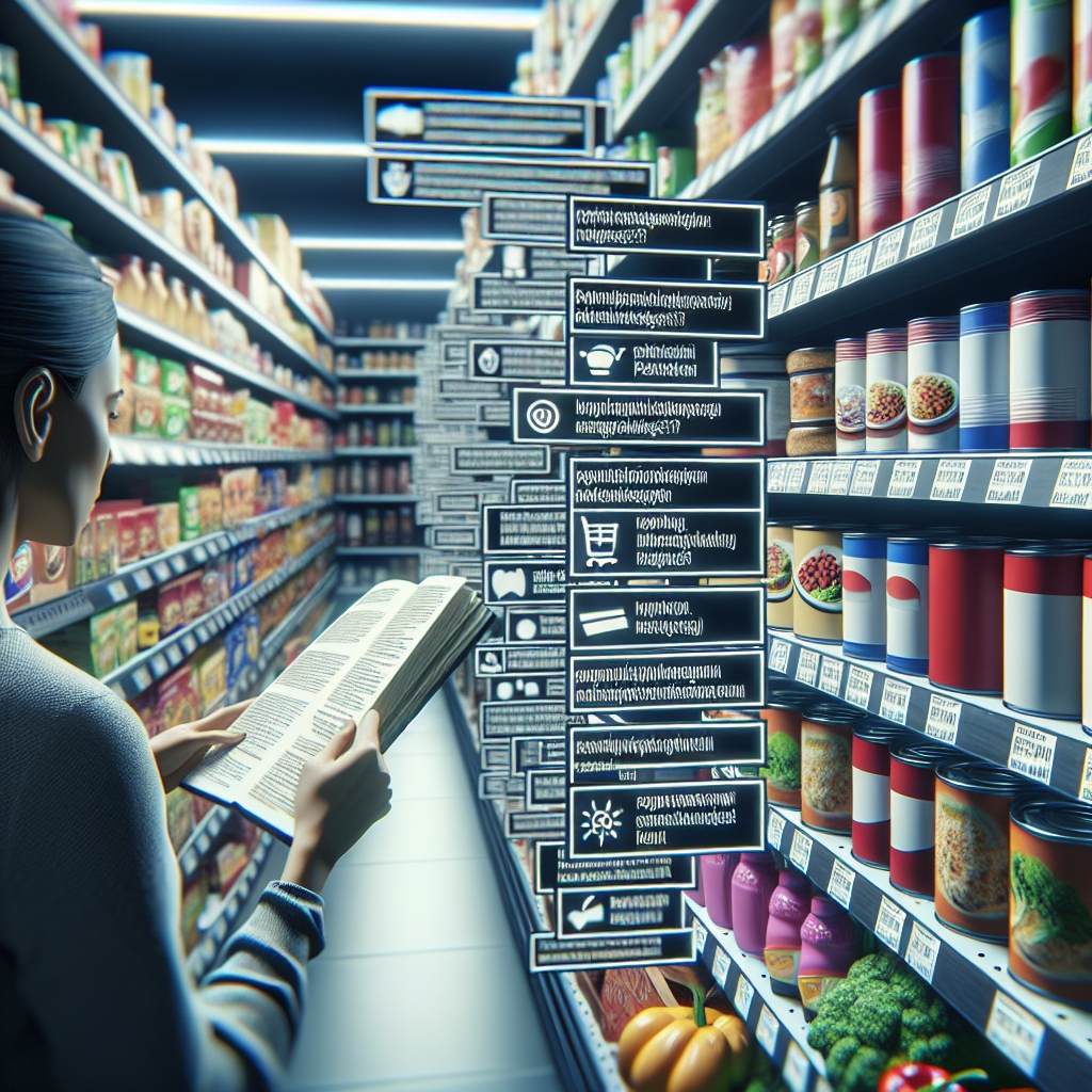 Jak czytać etykiety produktów spożywczych?