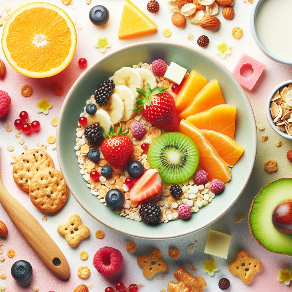 Przepisy na zdrowe przekąski dla dzieci.