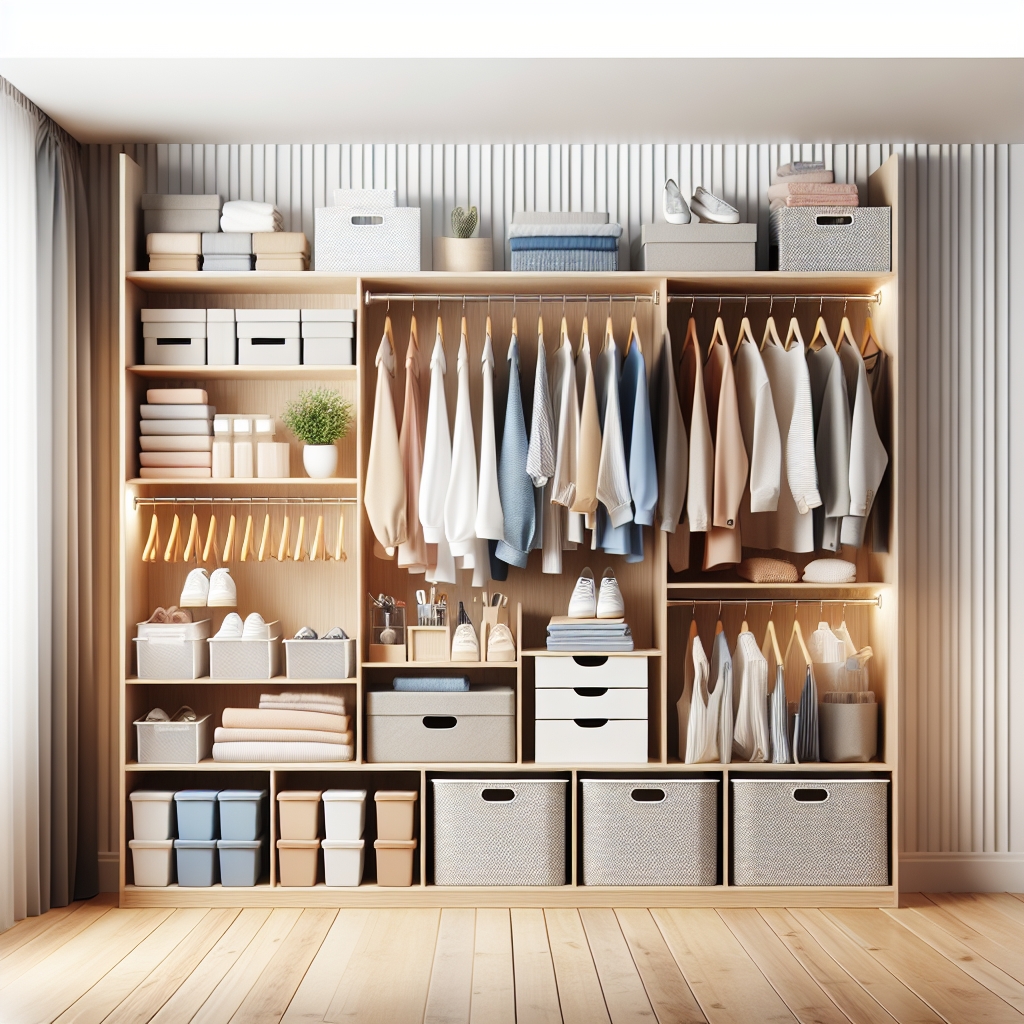 Najlepsze sposoby na zachowanie porządku w garderobie.