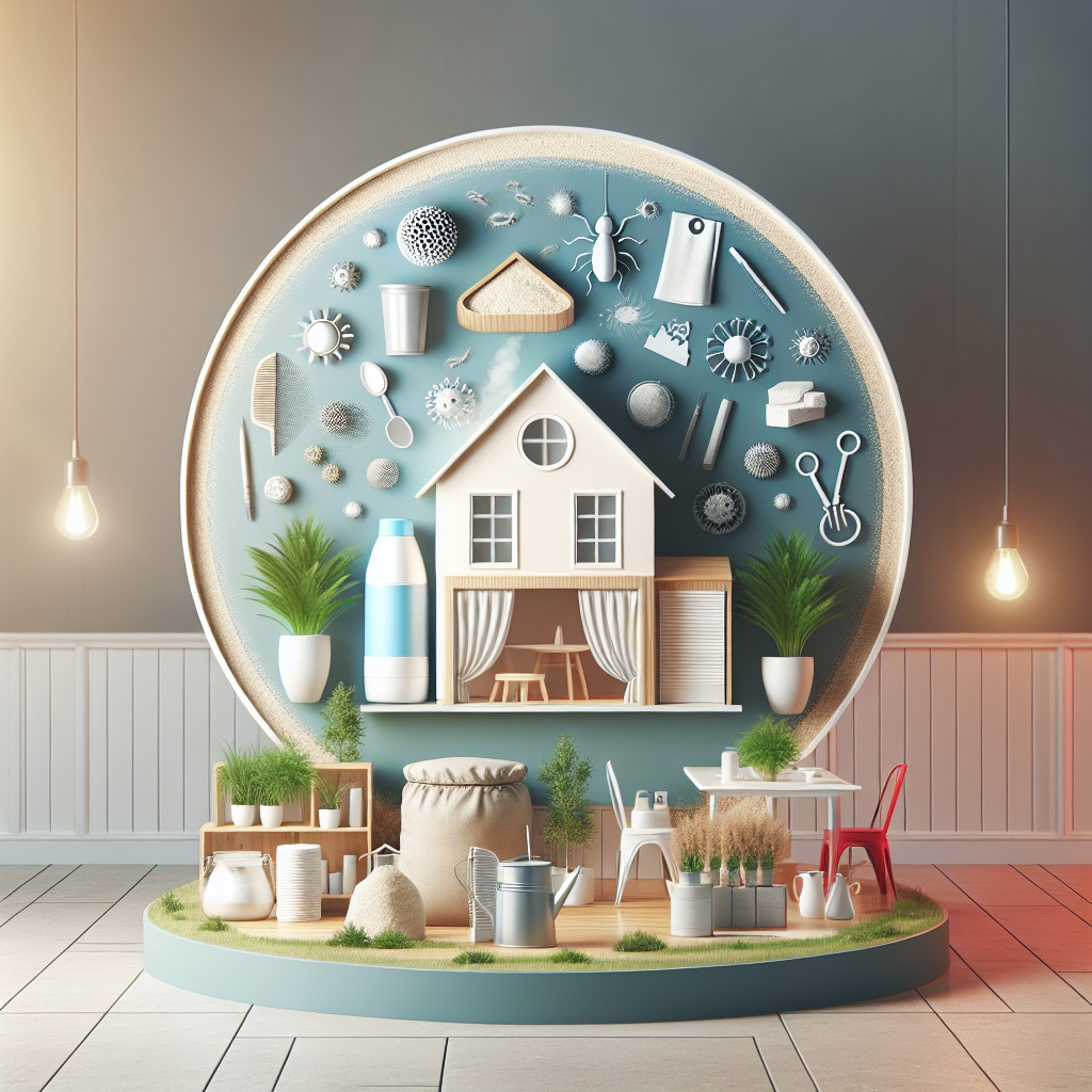 Domowe sposoby na pozbycie się kurzu i roztoczy.