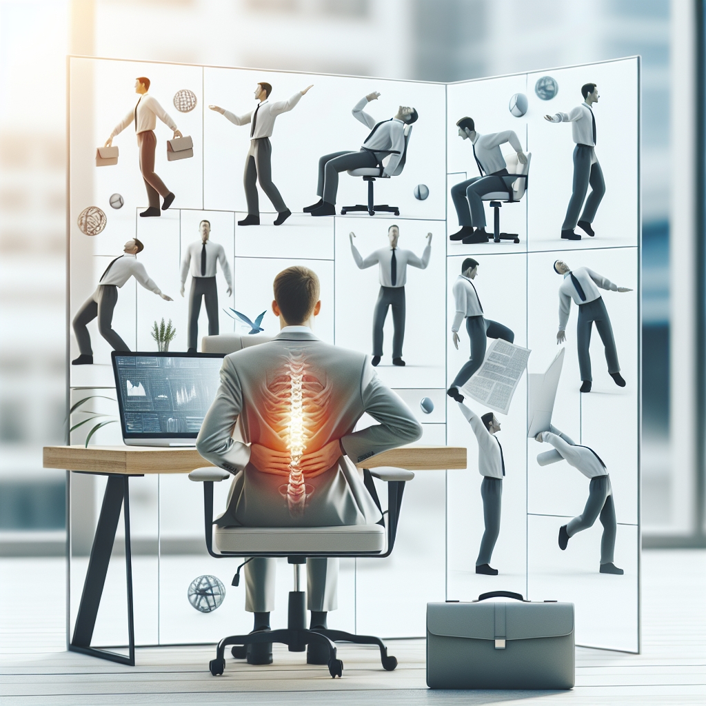 Jakie ćwiczenia wykonywać w pracy, by uniknąć bólu pleców?