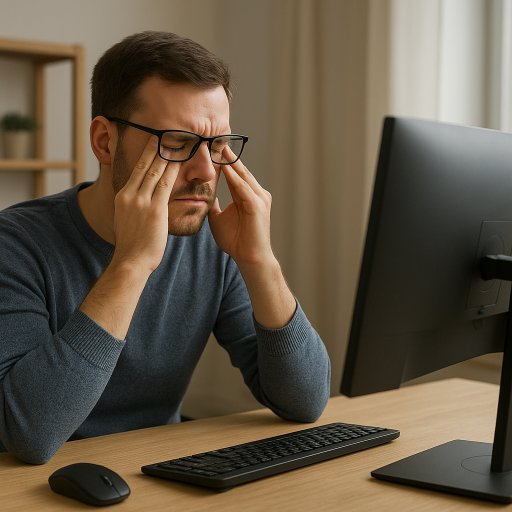 Jak dbać o swoje oczy podczas pracy przy komputerze