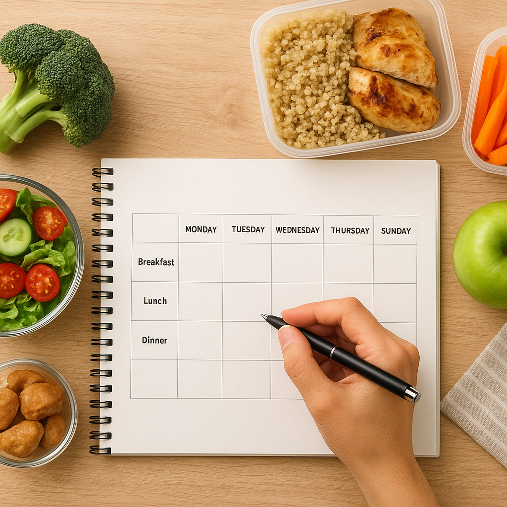 Jak planować posiłki na cały tydzień
