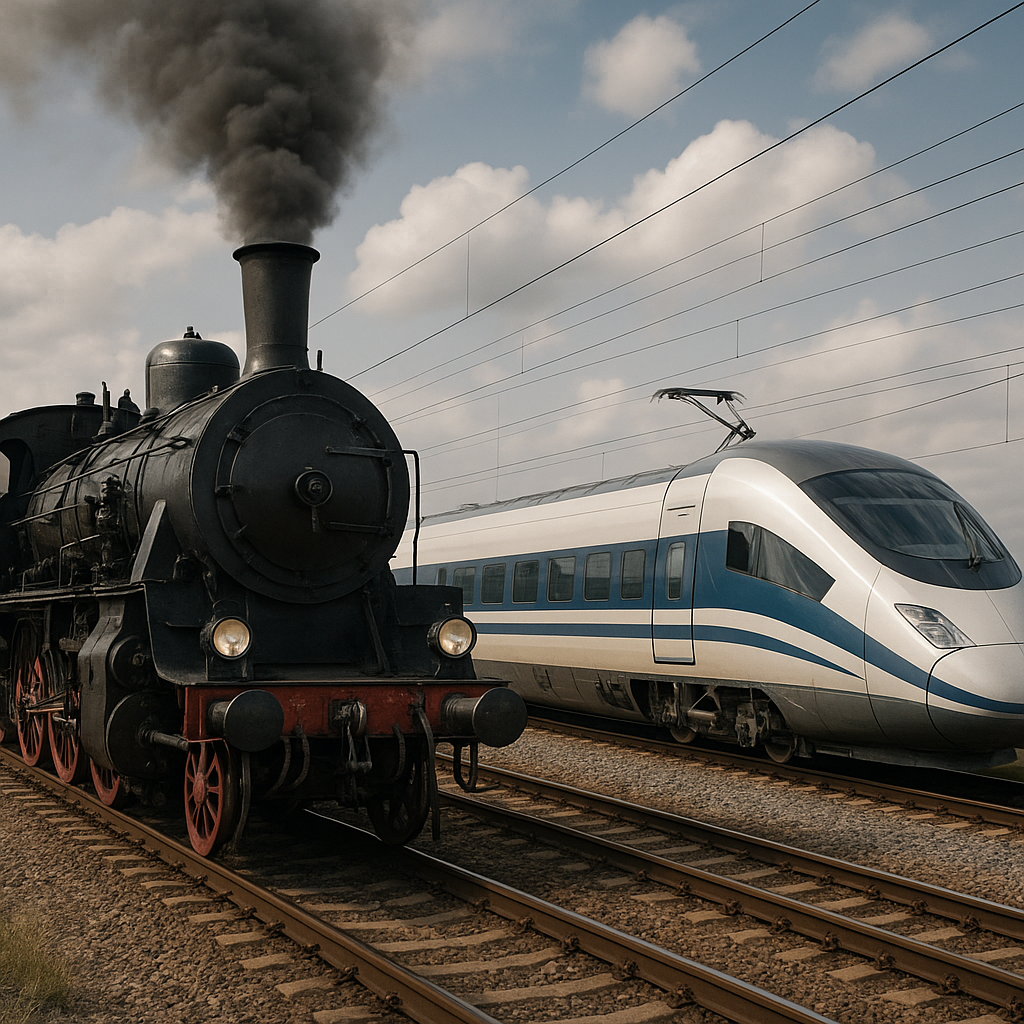 Kolej – historia i nowoczesność